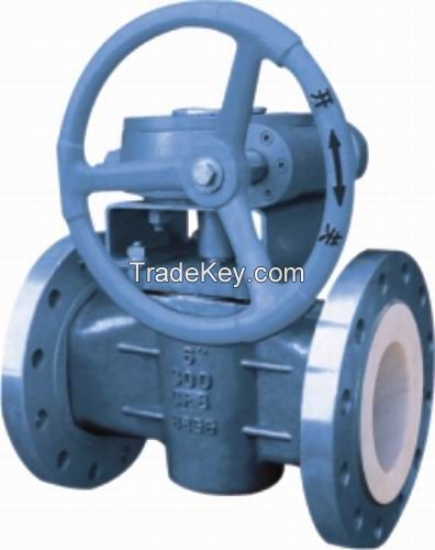 PFA Lined Plug Valve