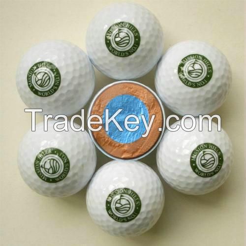 Golf 4-Layers Practice custom logo personalize Balls