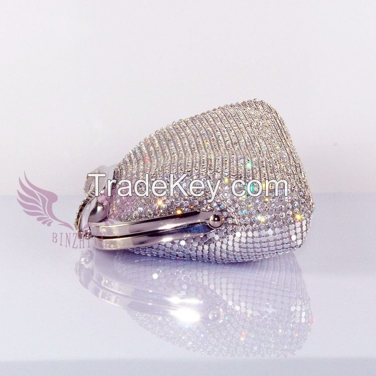 2015 women rhinestone clutch bag with cheapest price