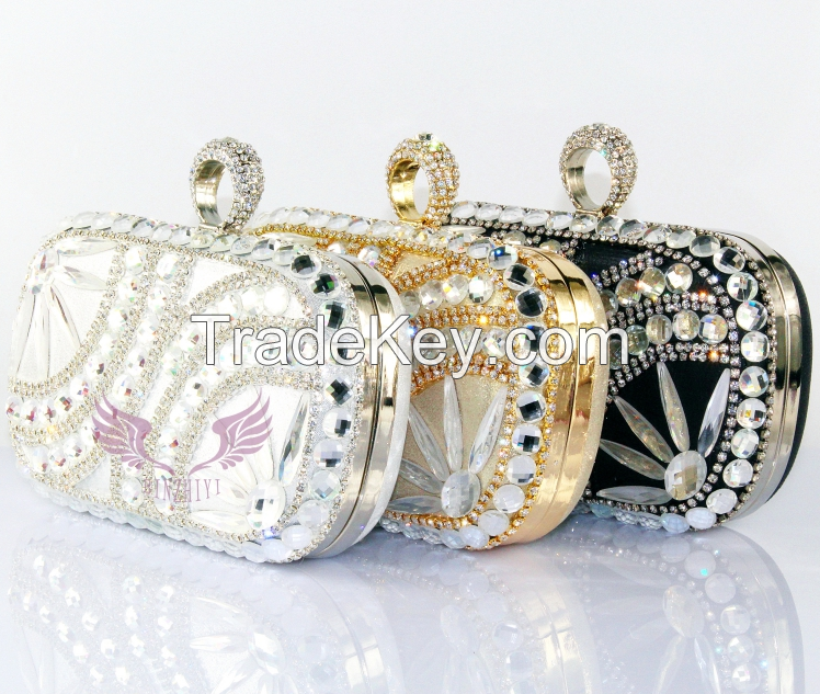 Wholesale Clutch Bag Shinning Rhinestone Clutch Bag