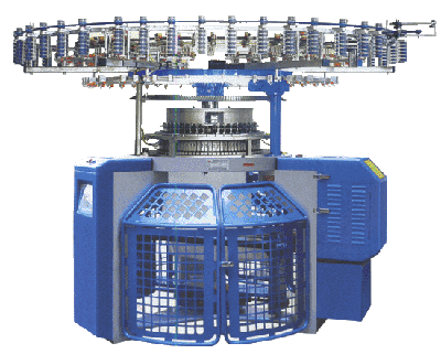 Single Knitting Machine with Auto-Stripper