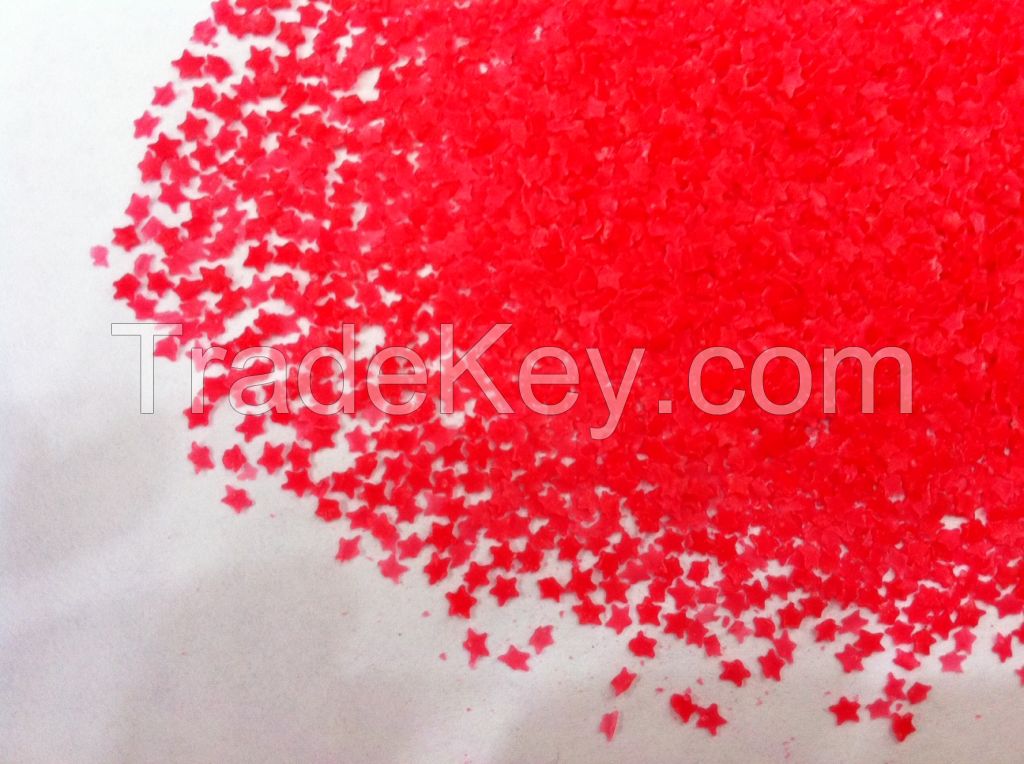 colorful speckles for detergent raw materials