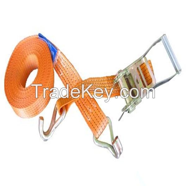 New style High quality ratchet strap with double J hooks