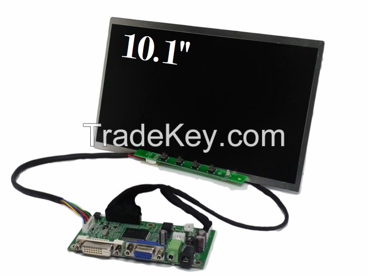 New 10.1&quot; Flat Panel Module with DIY Display Kits, suitable for rugged PC