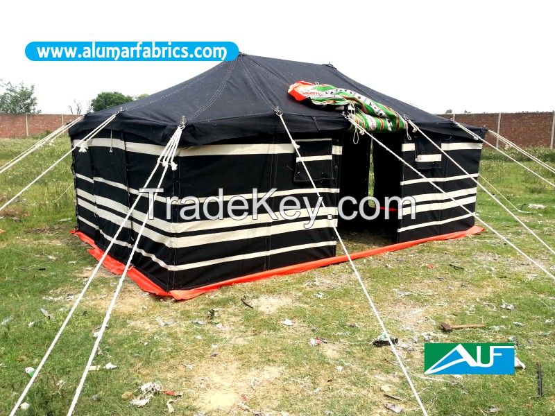 Deluxe Tent 3-Fold, Black &amp; White