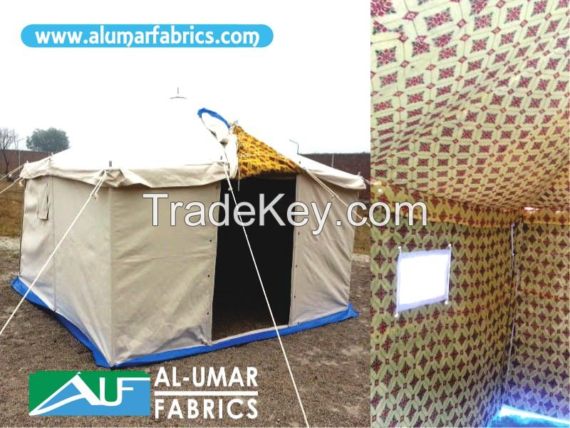 Disaster relief to Deluxe Tents,