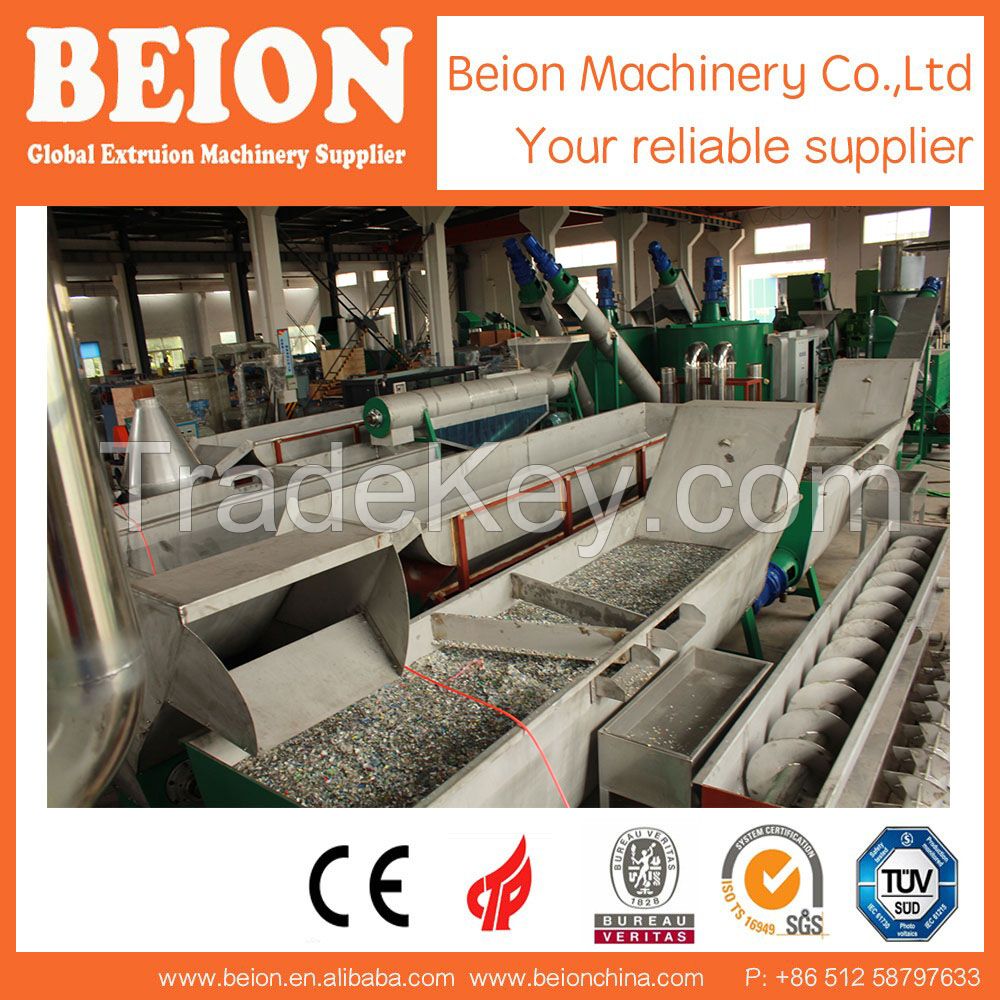 Pet Plastic Crushing Washing Recycling Line