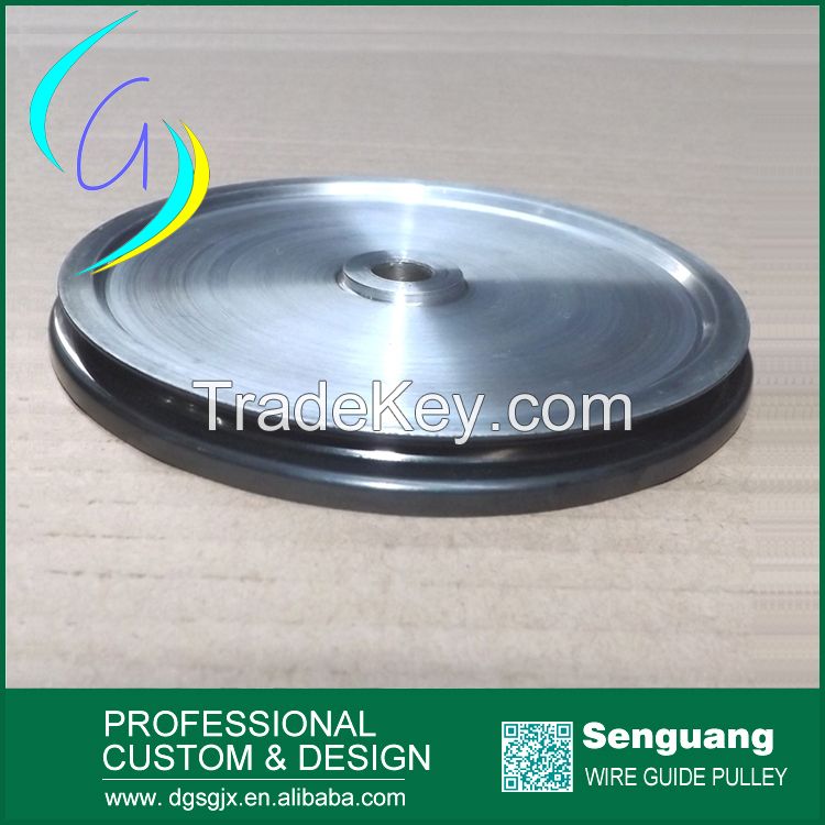 Optical Fiber And Cable Drawing Equipment Pulley, High rotation speed pulley,Excellent wear resistance ceramic coated pulley