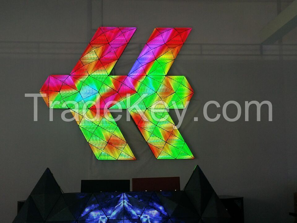 LED Shaped Screen