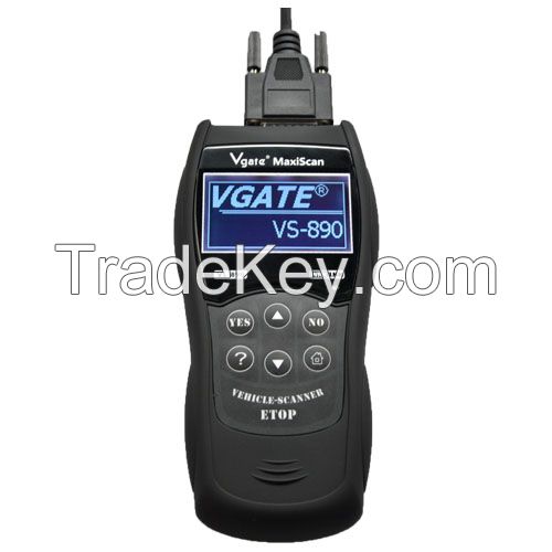 HOT SALE!!!  NEW Version best Vehicle Scanner OBD2 , Code Readers Vgate VS890 with Multi-Language to Diagnose Cars !