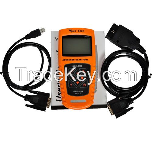 100% brand new original authentic Automotive OBD2 OBDII Diagnose Code Reader Scanner Scantool VS600