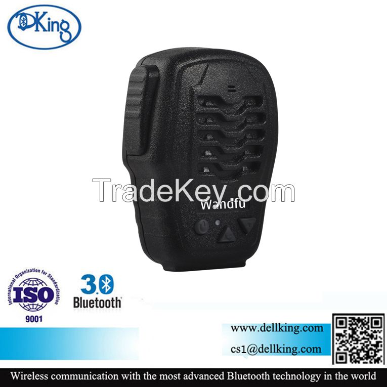 Walkie Talkie/two way radio Wireless Bluetooth PTT Speaker and Microph