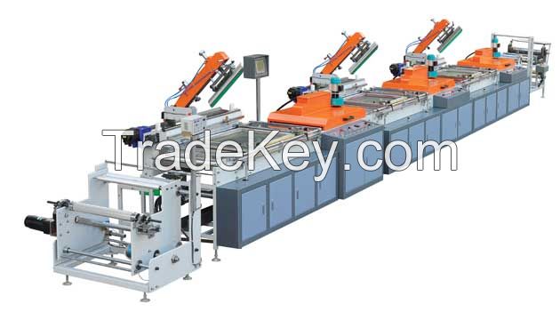 MHS-600 Multicolor Screen Printing Machine(Roll to Roll)