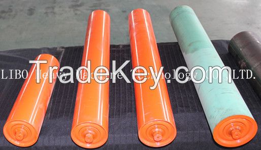 Conveyor idler, PU idler, Nylon idler, roller, conveyor roller, steel roller, steel idler, idler roller