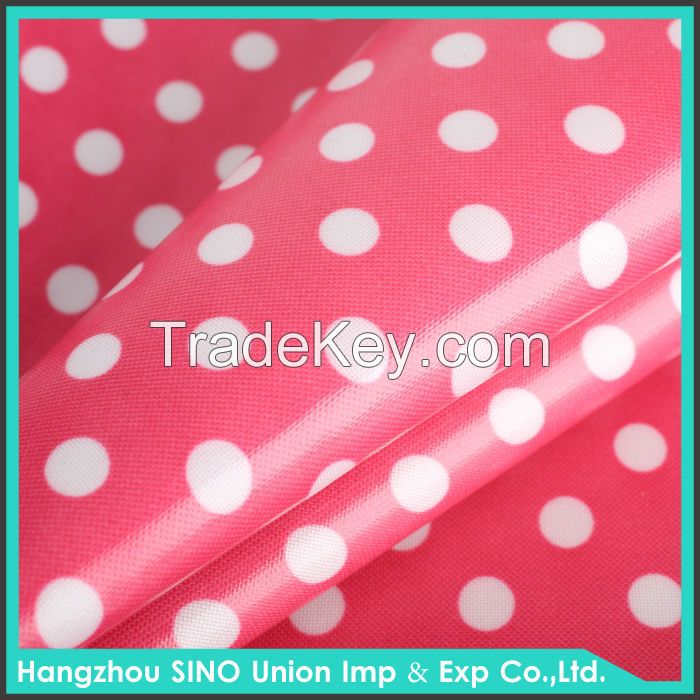 PVC PU coated polyester canvas outdoor sunshade oxford fabric