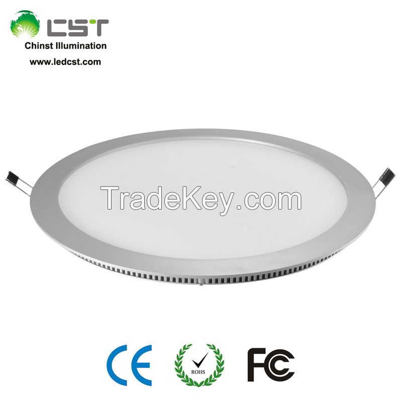 UltraThin 6500K Cool white 15W Round LED Panel