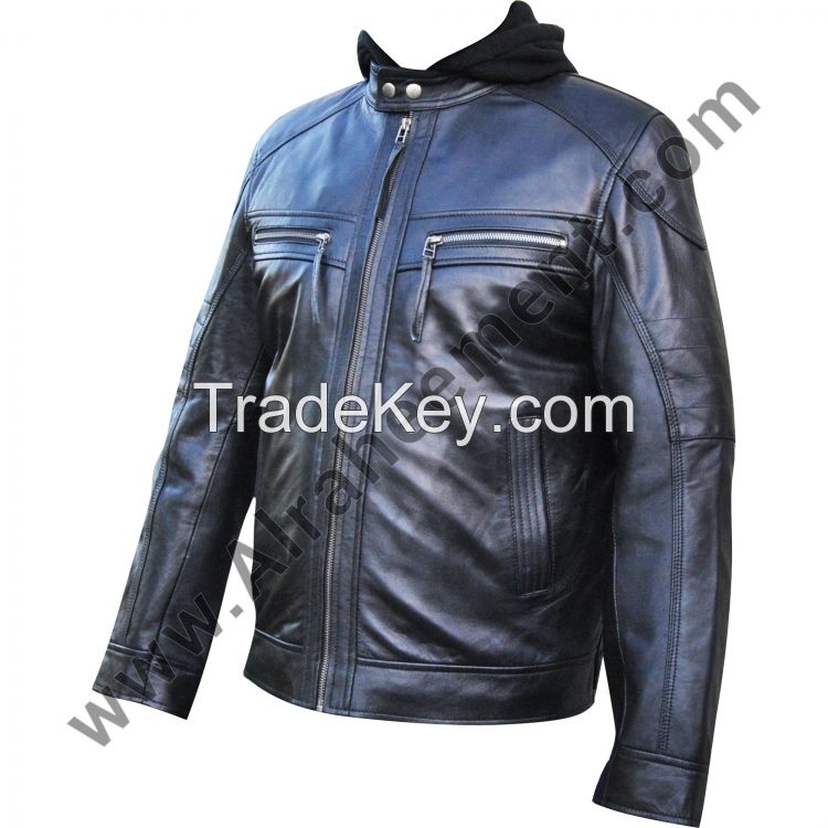 Men Leather Fashion Jacket