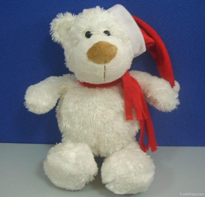 Plush Christmas bear