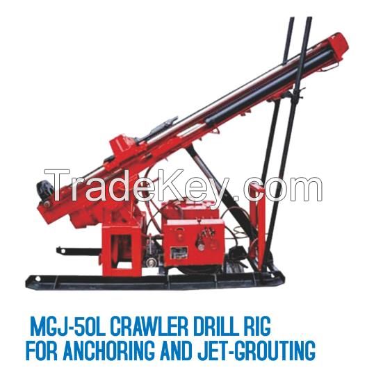 Mgj-50L Crawler Drilling Rig for Anchoring and Jet-Grouting