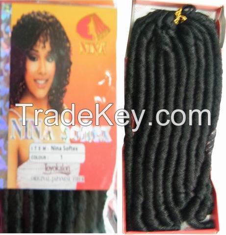 Hair extension for africa,synthetic hair extension