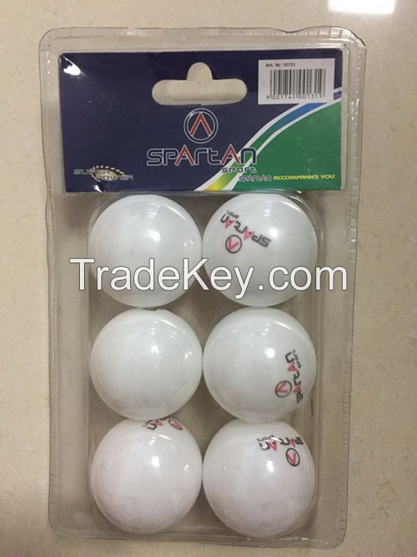 table tennis ball of 6 pcs pack