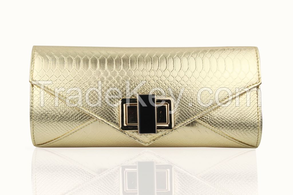 GZ QH women bag pu clutch leather evening bag