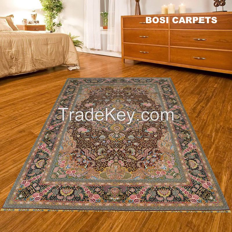 6x9ft perfect design first--class handmake silk rug wholesale