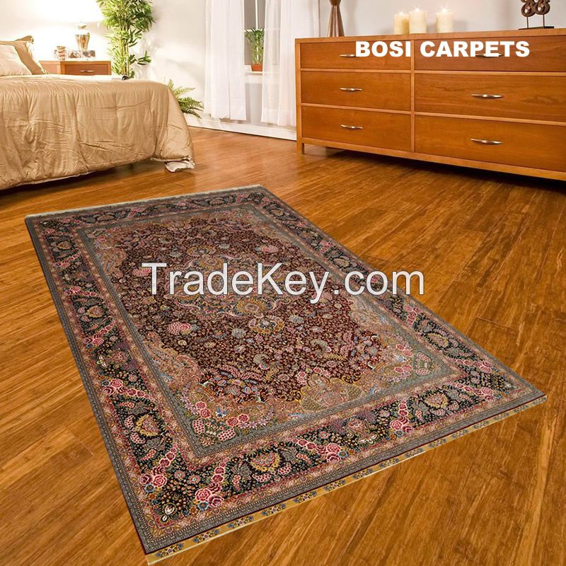 6x9ft perfect design first--class handmake silk rug wholesale