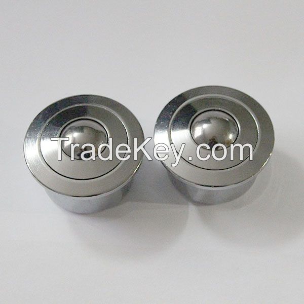 22mm Dia  Flange Mounted Ball Transfer Unit Conveyor Roller BTU22