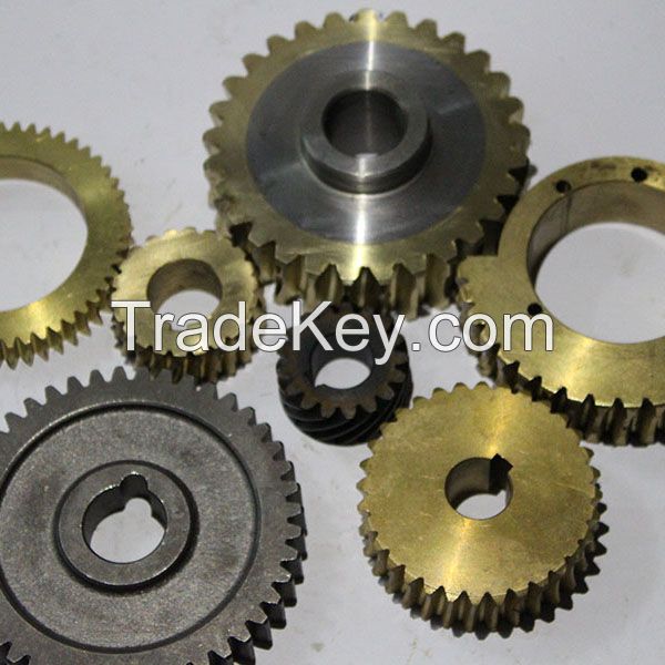 Speed Reducers Brass Gear Wheel, Worm Gear