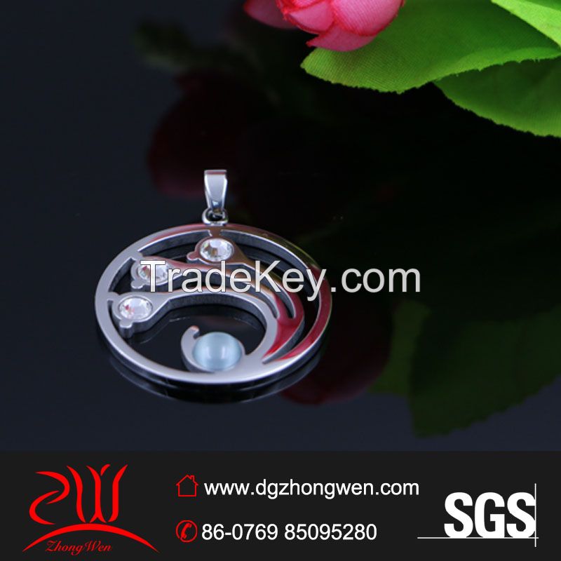 Dongguan Wholesale stainless steel charm pendant jewelry