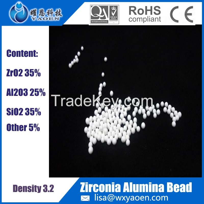 Zirconium Silicate/alumina ceramic grinding ball/grinding and dispersi