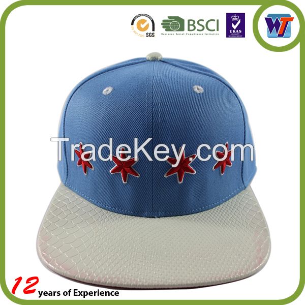 High Quality Wholesale Custom  Snapback Cap with logo For Sale