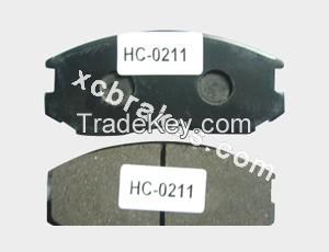 auto brake pad semi-metallic brake pad