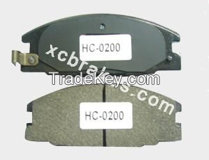 auto brake pad semi-metallic brake pad