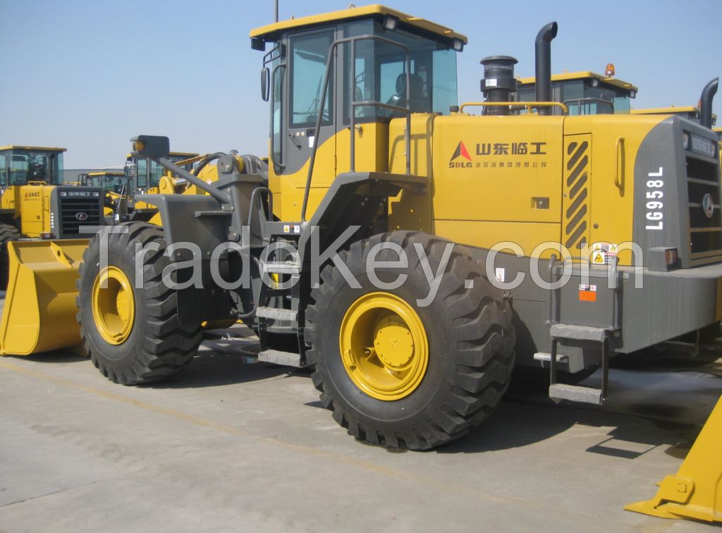 SDLG LG958L  front end 5T Wheel Loader with Deutz Tier3 engine