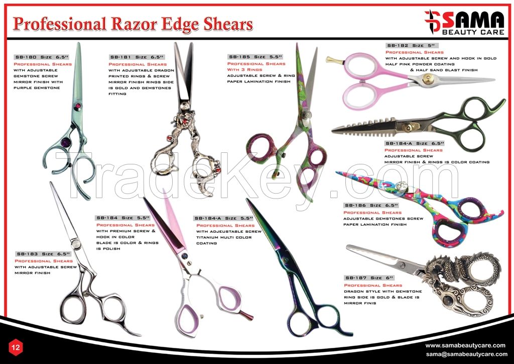 Professional Hair Cutting Scissors