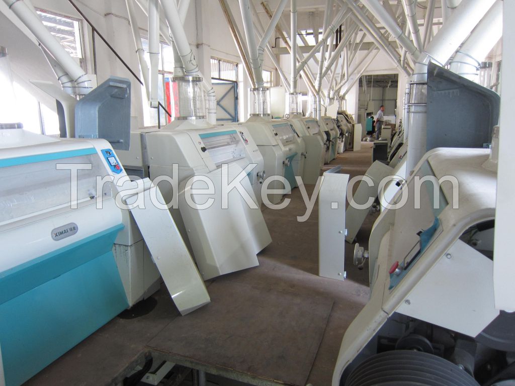 European standard fully automatic 40T-2400T/24H flour mill