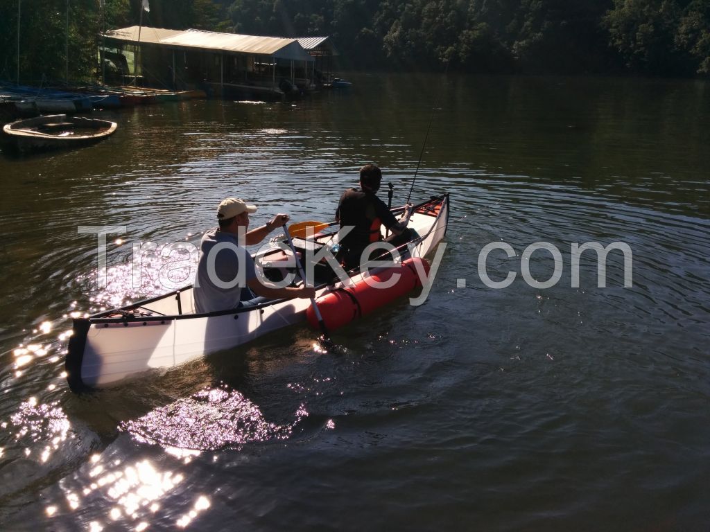 The World First Origami Folding Canoe