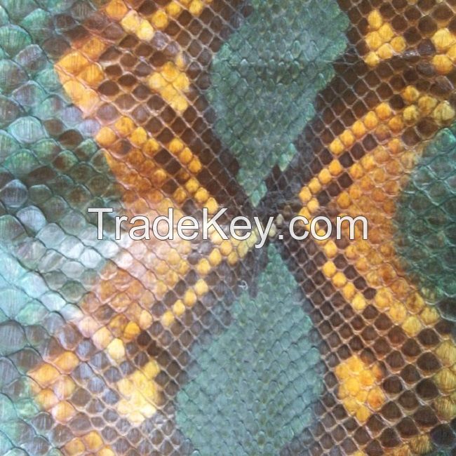 snake skin leather