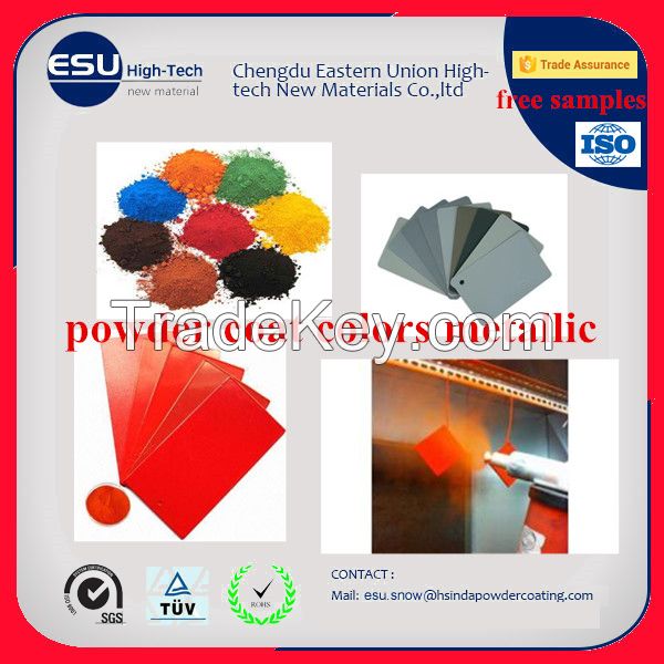 Sample available factory directly High quality Electrostatic Polyester  Powder Coating