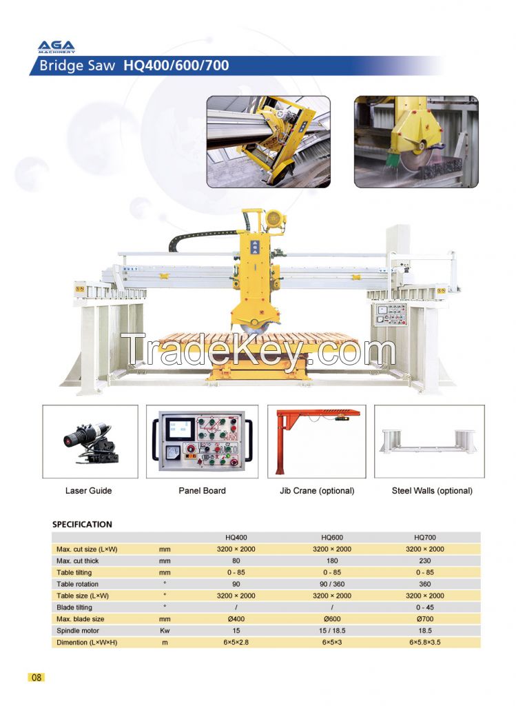 cutting machine for stone/marble