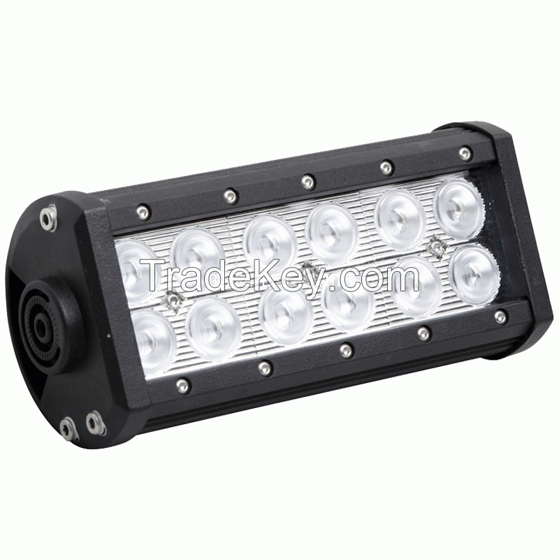 Flood Dual Row LED Light Bars 6" 36Watt Bumper mount