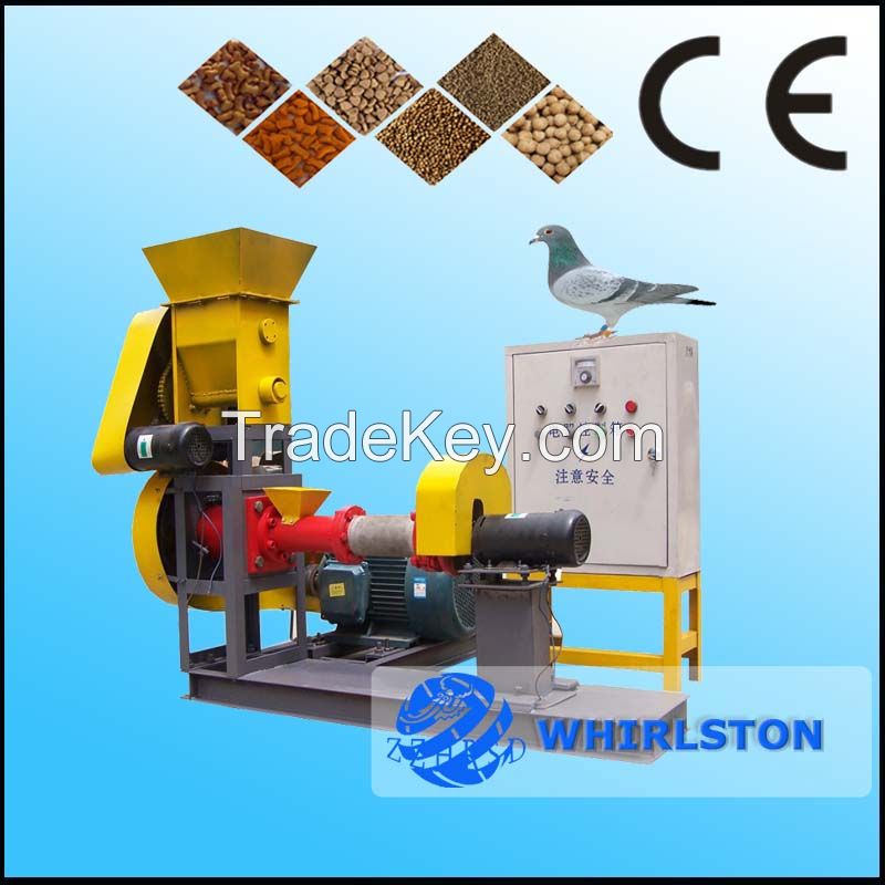 Factory supply CE certificated floating fish feed pellet machine 