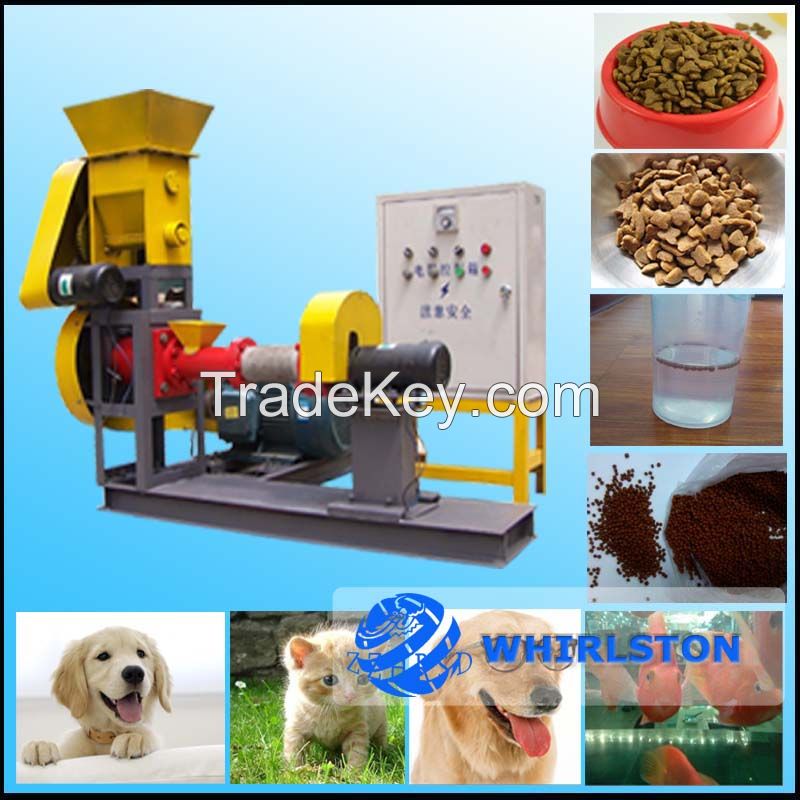 Whirlston best selling fish feed machine with factory price !