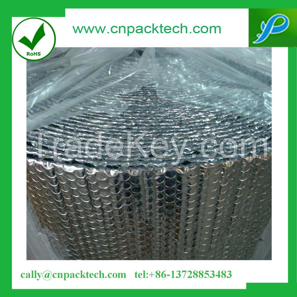 High Thermal Reflectivie Bubble Foil Insulation Heat Barrier Custom