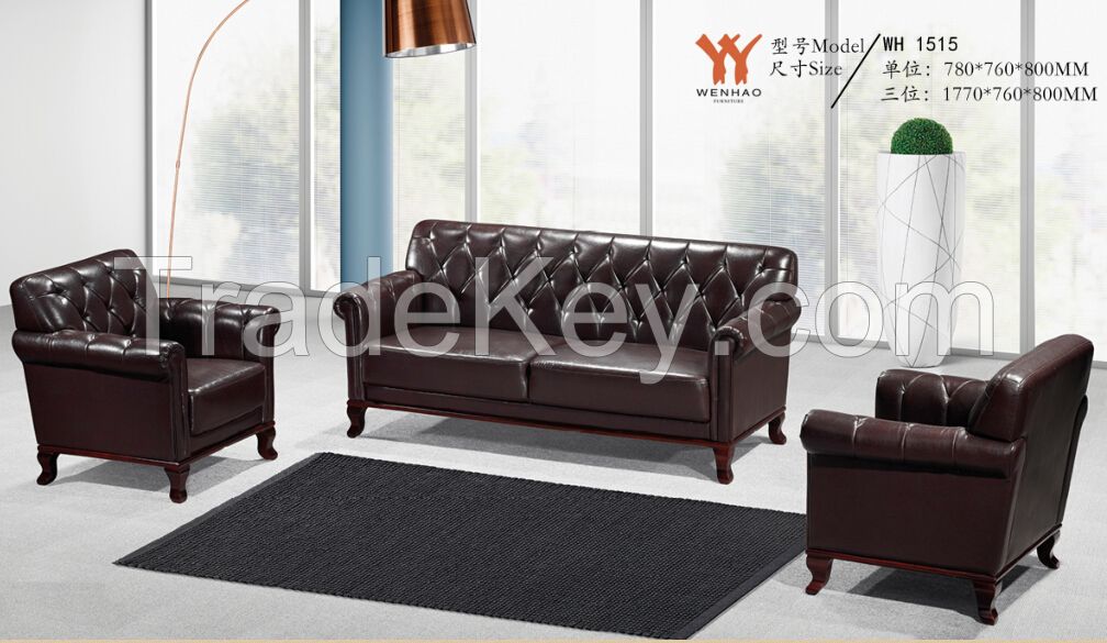 Office Sofa with Metal Feet