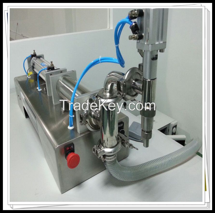 liquid filling machine | semi-automatic piston machine