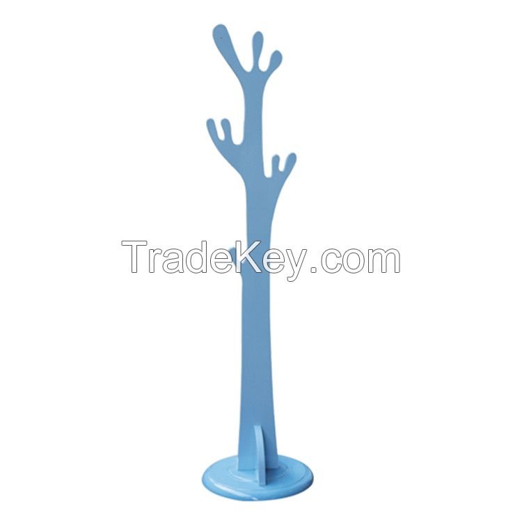 Cute Child Standing Coat Rack, Clothes Tree Hanger Stand