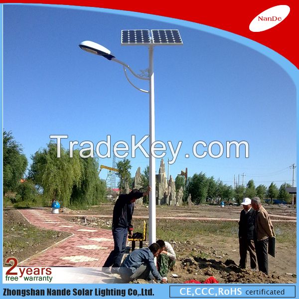 2016 Nande Whole Sale 60W solar street light 